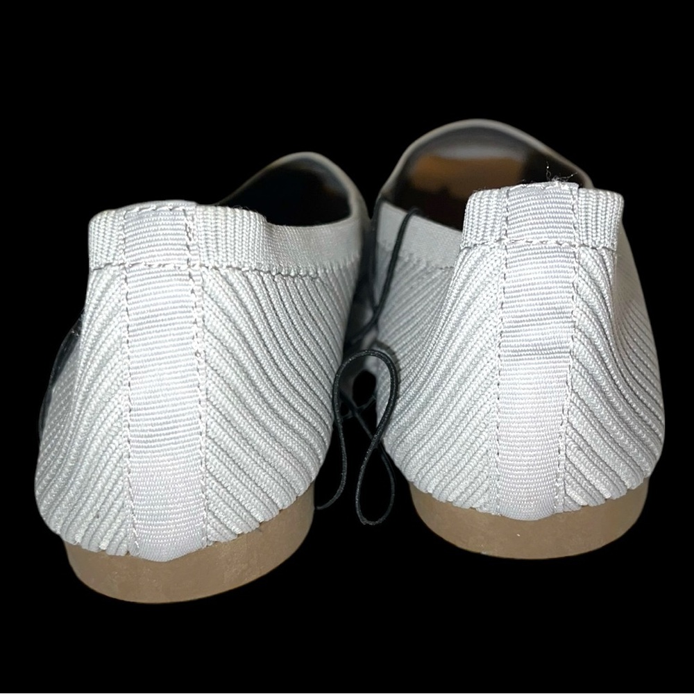 Stylus Gray Ribbed Flats. New - Picture 6 of 7